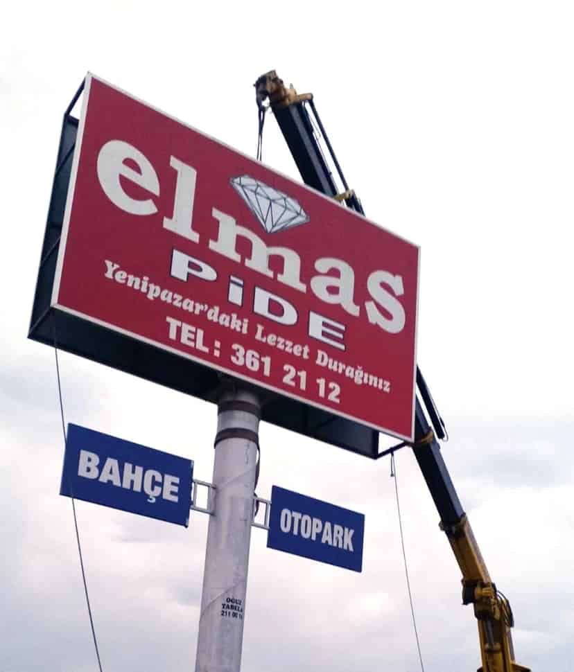 Aydın Reklam ve Tabela Hizmetlerimizden Kareler